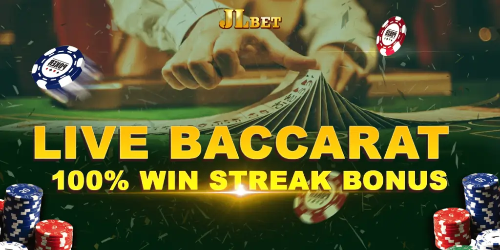 JLBET 100% WIN STREAK BONUS