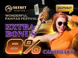 okebet gaming deposit extra bonus8%