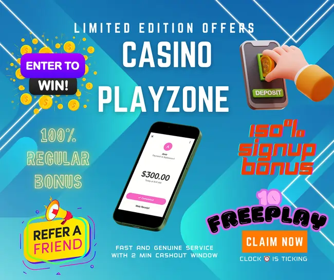 PLAYZONE SIGN UP BONUS