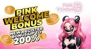  pink welcome bonus  new register bonus up to 200%