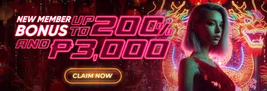 new member bonus up to 200% and 3000