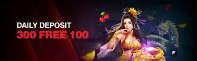 daily deposit 300 free 100