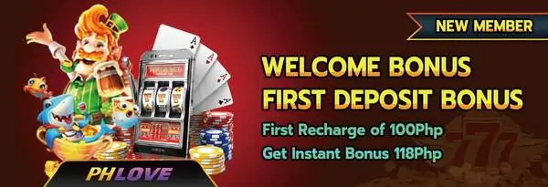 PHLOVE CASINO FIRST DEPOSIT BONUS