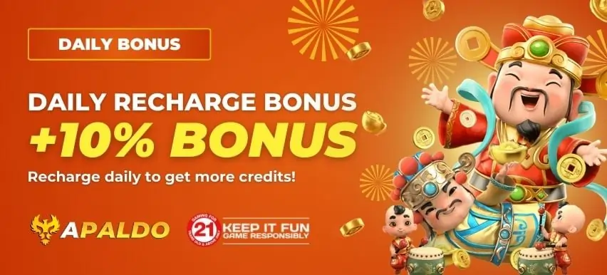 APALDO DAILY RECHARGE BONUS