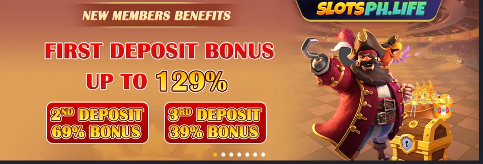 SLOTSPH FIRST DEPOSIT BONUS