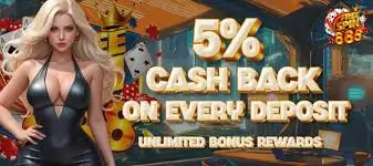 Freespin888 5% Cash Back on Every Deposit