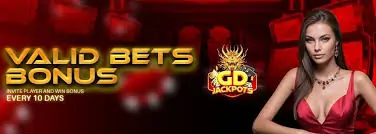 GD JACKPOTS VALID BETS BONUS